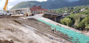 Part B (ii) - Topsoil Placed at the Fill Slope at K107+150